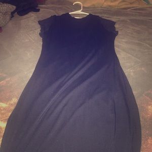 Navy blue dress